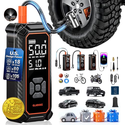 OlarHike Portable Tire Inflator TIC3V401 front view