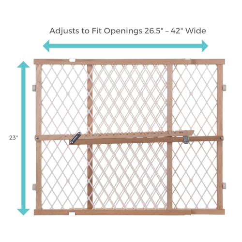 Toddleroo diamond mesh safety gate locking mechanism