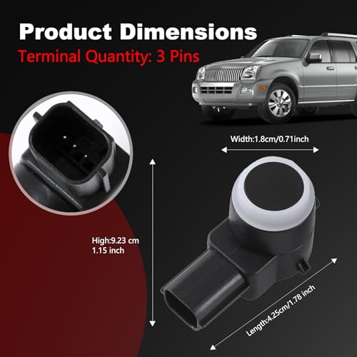 GZGN parking assist sensor side profile