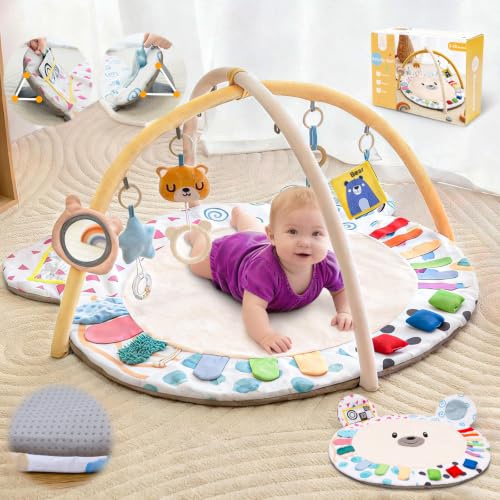 Beavtaens Extra Large Baby Play Gym Bear design
