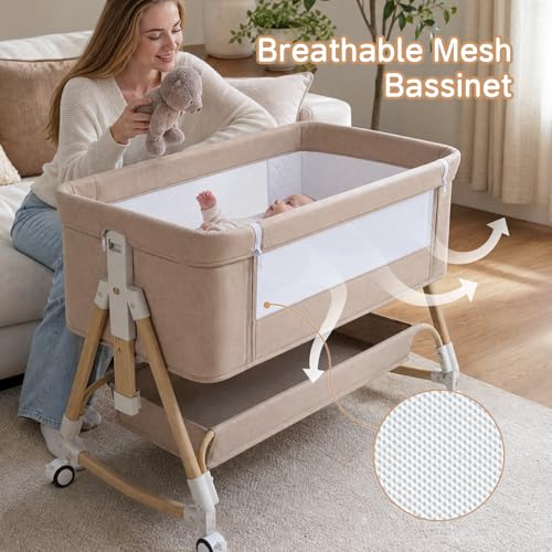 Height adjustment mechanism on Uuoeebb crib
