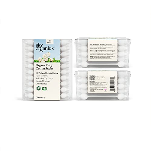 Sky Organics swab product branding