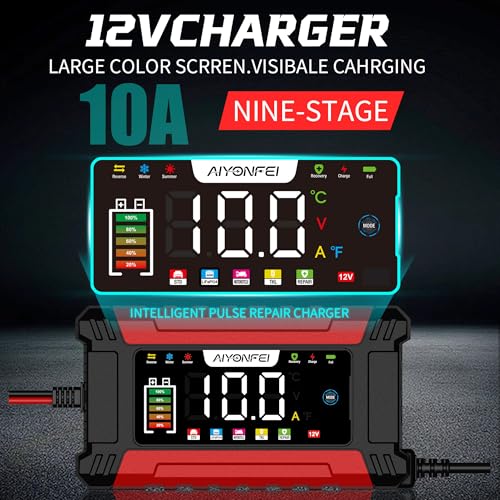 Smart charger LED display screen