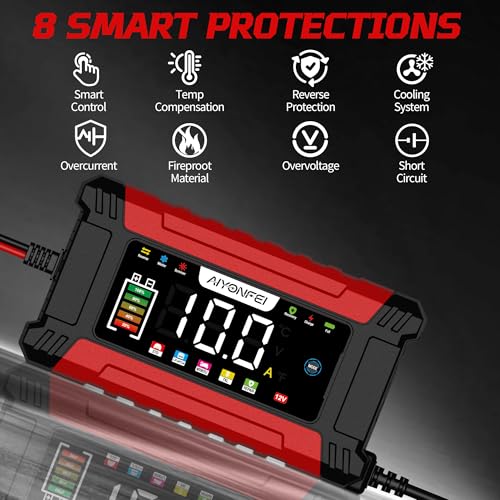 Battery charger charging clip connection