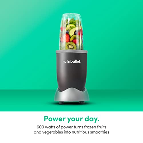 NutriBullet 600 blender cup with to-go lid attached