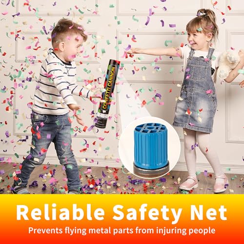 Large confetti cannon shooter for celebrations
