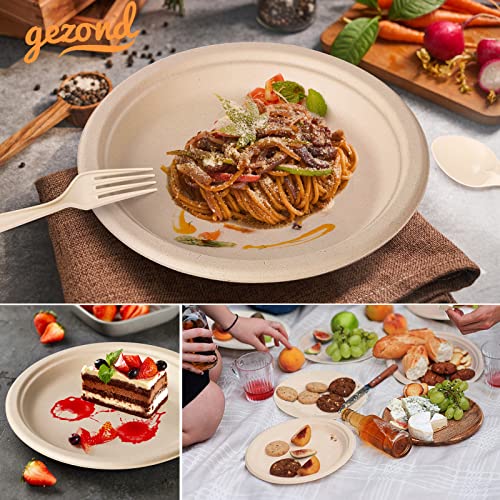 Durable plant-based cutlery from Gezond set