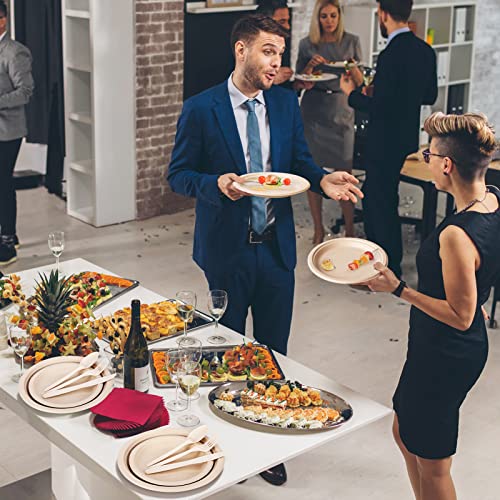 Stack of Gezond disposable plates for parties