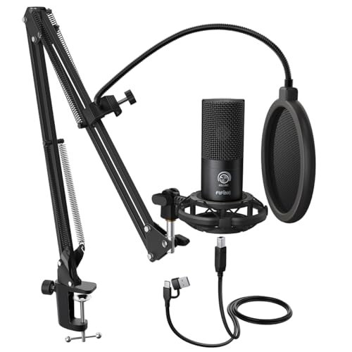 FIFINE T669 studio condenser microphone black