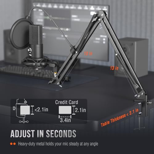 Double layer pop filter for FIFINE T669
