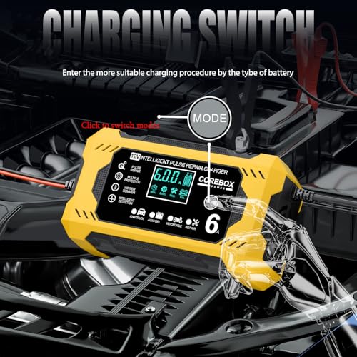 COREBOX battery charger cooling vents