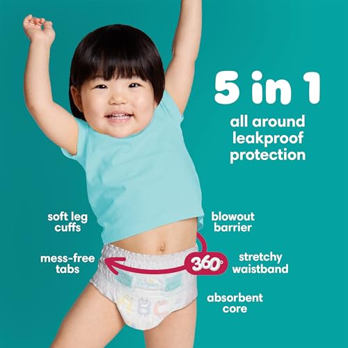 Pampers Cruisers 360 packaging back view