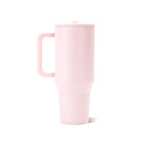 Pink Sand HydroJug Traveler with straw