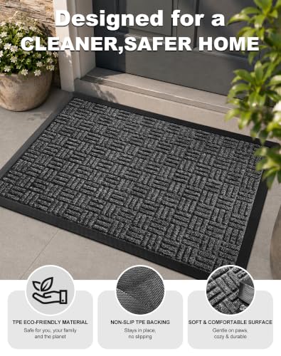 Mibao mat non-slip rubber backing detail