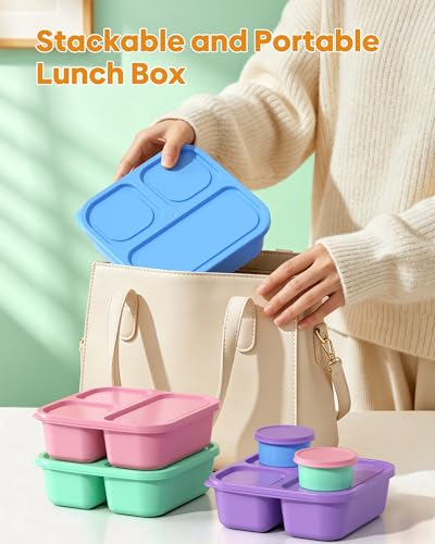 Canfanni food containers inside a lunch bag