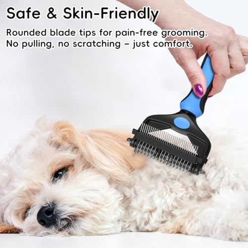 AXEFUN pet brush blue color profile
