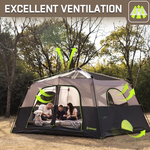 HINSTANT tent with rainfly installed