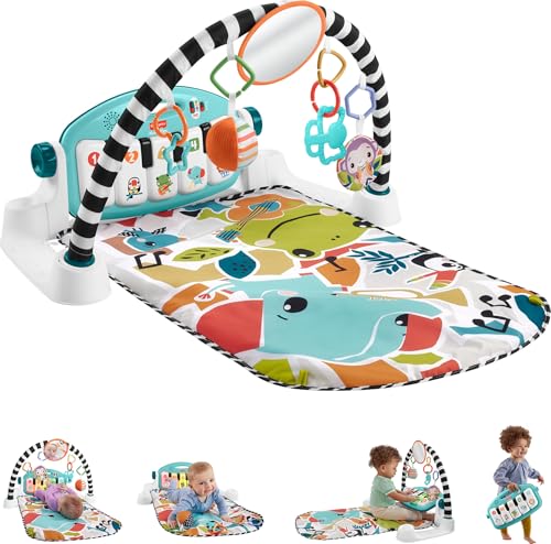 Fisher-Price Glow and Grow blue playmat