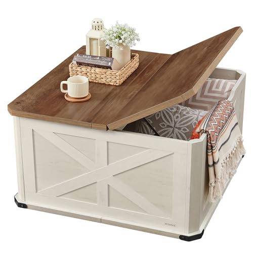 VASAGLE Farmhouse Coffee Table