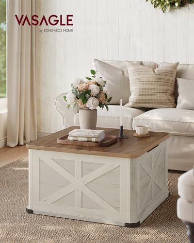 Farmhouse Coffee Table with Storage