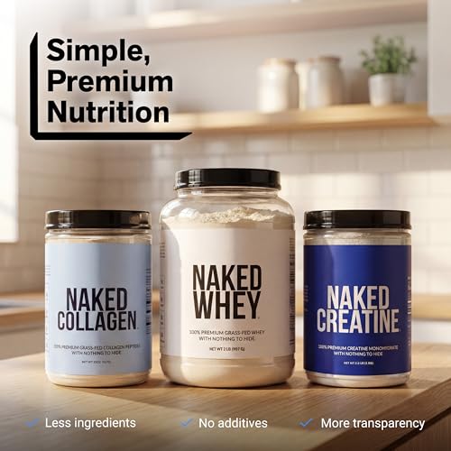 NAKED creatine tub with exercise gear