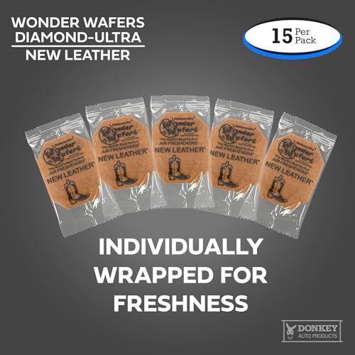 Wonder Wafers scent and size label