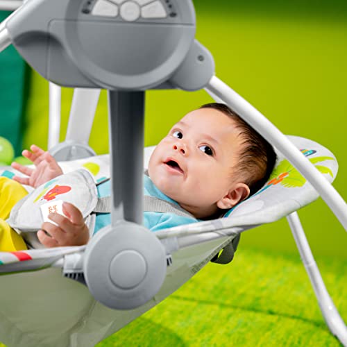 Folded view of the Bright Starts 13069 swing