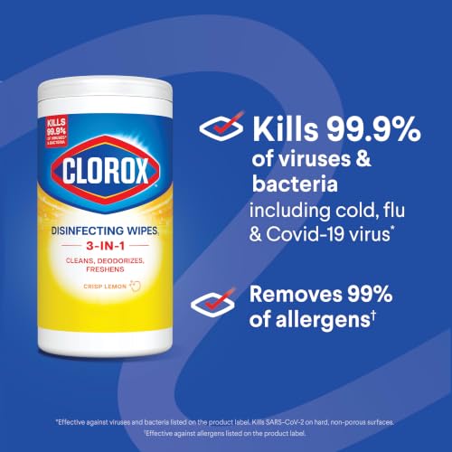 Clorox Disinfecting Wipes in a classroom setting