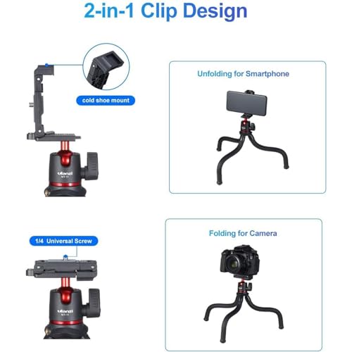 Close up of tripod hidden phone mount