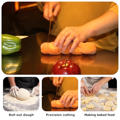 Cleaning the stainless steel cutting board