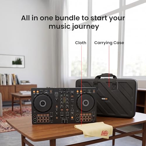 DDJ-FLX4 controller with carrying case