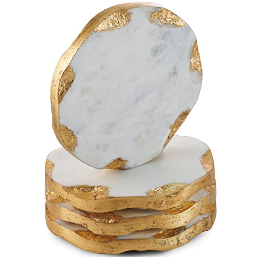 Godinger Marble Coasters set of 4