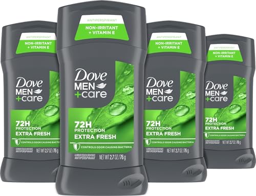 Dove Men+Care Extra Fresh 4 pack front view