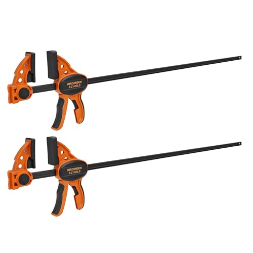 Jorgensen 24-inch E-Z Hold Bar Clamps 2-Pack