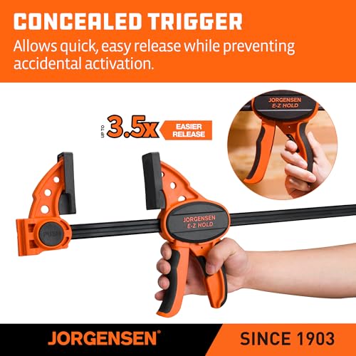 Jorgensen clamp sliding head mechanism