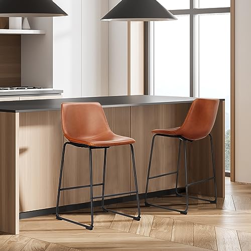 Set of 4 DUMOS bar stools arranged together