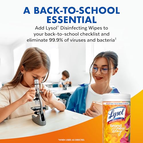 List of surfaces safe for Lysol Disinfecting Wipes