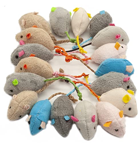 Full set of 18 catnip mice toys