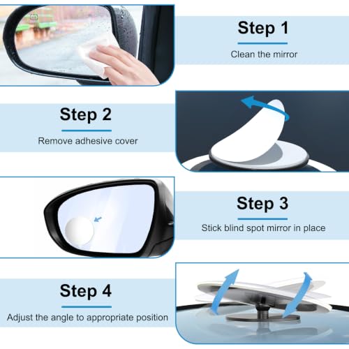 BFXM automotive blind spot mirror set