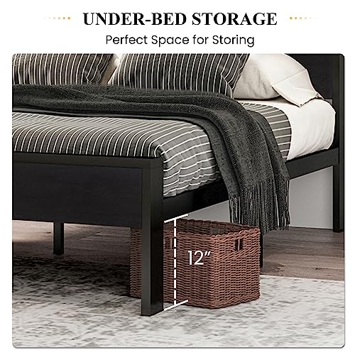 SHA CERLIN bed frame under-bed storage view