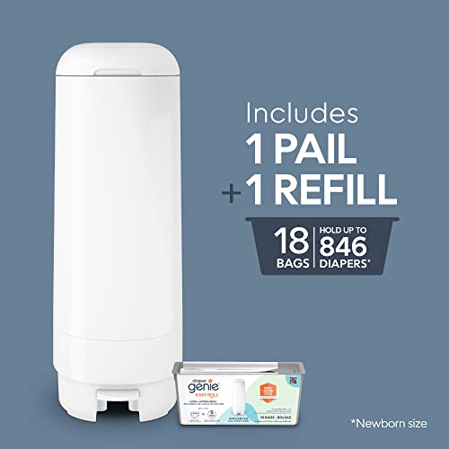 Diaper Genie Signature Pail side profile