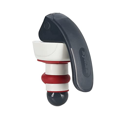Zyliss wine stopper inserted in a bottle