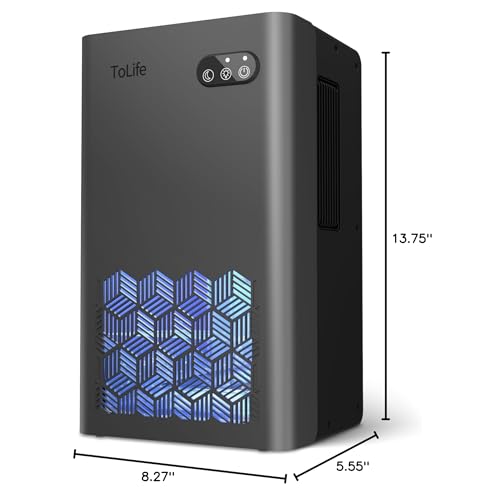 ToLife portable dehumidifier with handle detail
