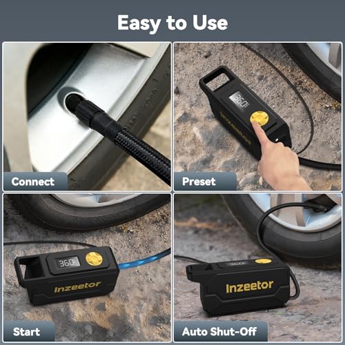Close up of Inzeetor air hose connection