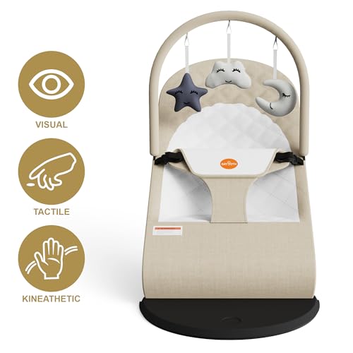 Side profile of Gryvoth ergonomic infant chair