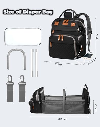 Backpack view of Astro alan baby bag