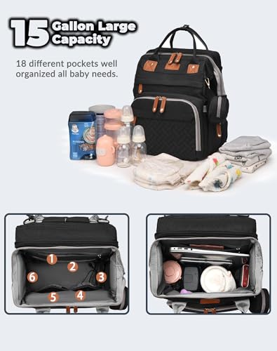 Side view of bag with USB charging port