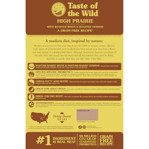 Roasted bison and venison recipe graphic