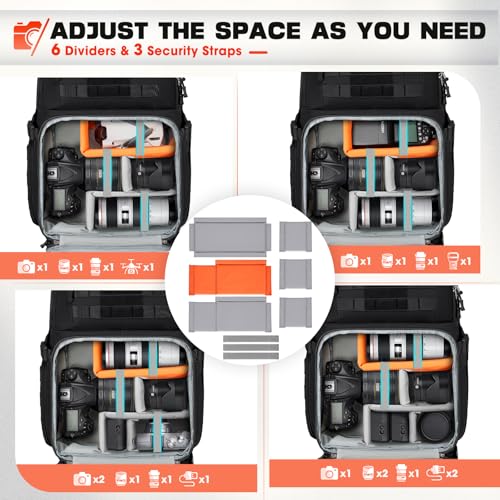 Laptop compartment of RAINSMORE backpack
