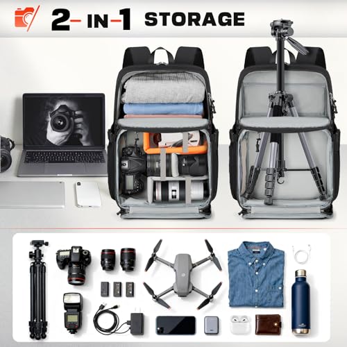 Quick-access side opening of RAINSMORE bag